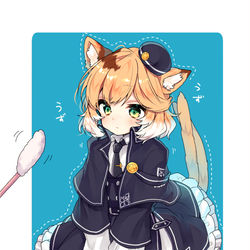 This is a pixiv picture whose title is うずうずムース.