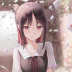 This is a pixiv picture whose title is Kaguya.