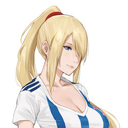 This is a pixiv picture whose title is Patreon Commission: Samus Aran.