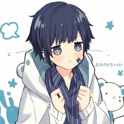 This is a pixiv picture whose title is むーーっ！.