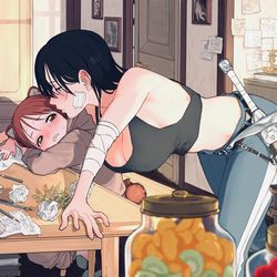 This is a pixiv picture whose title is いじわるな師匠.