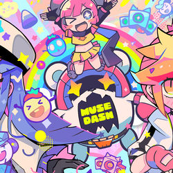 This is a pixiv picture whose title is MuseDash.