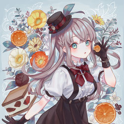 This is a pixiv picture whose title is オレンジ.