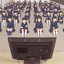 This is a pixiv picture whose title is 秘密の授業.