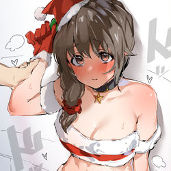 This is a pixiv picture whose title is サンタ.