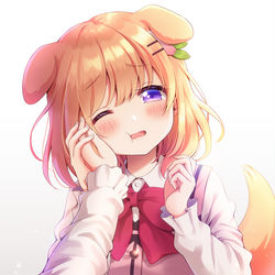 This is a pixiv picture whose title is わんココア.