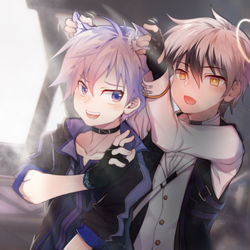 This is a pixiv picture whose title is 安德切尔X史都华德.