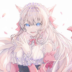 This is a pixiv picture whose title is commission.