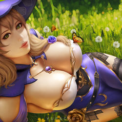 This is a pixiv picture whose title is Lisa.