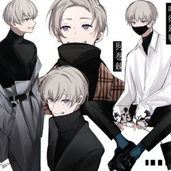 This is a pixiv picture whose title is 狗巻先輩の幻覚.
