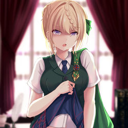 This is a pixiv picture whose title is 嫌パンパース.
