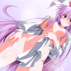 This is a pixiv picture whose title is うどんげ風呂あがり.