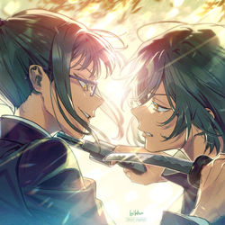 This is a pixiv picture whose title is 姉妹.