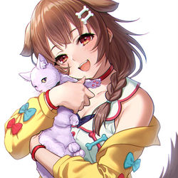 This is a pixiv picture whose title is 戌神ころね.