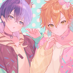 This is a pixiv picture whose title is パステルアイスクリーム.