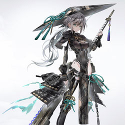 This is a pixiv picture whose title is Great Sword.