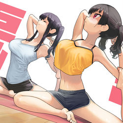 This is a pixiv picture whose title is ガキ巨乳💢34.