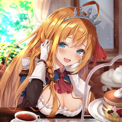 This is a pixiv picture whose title is ペコちゃん.