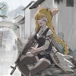 This is a pixiv picture whose title is 在这里哦.