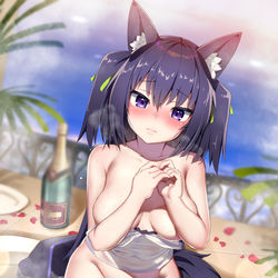 This is a pixiv picture whose title is 久遠たまちゃん.