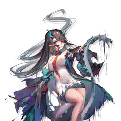 This is a pixiv picture whose title is 夕.