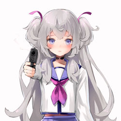 This is a pixiv picture whose title is shanoa × Angel Beats!.