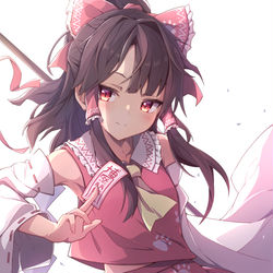This is a pixiv picture whose title is 博麗霊夢.
