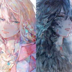 This is a pixiv picture whose title is ハウル.