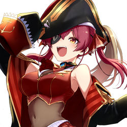This is a pixiv picture whose title is マリン船長.