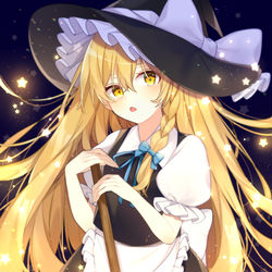 This is a pixiv picture whose title is 魔理沙🌟.