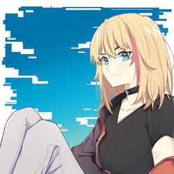 This is a pixiv picture whose title is Kawai Rika".