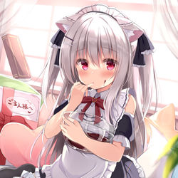 This is a pixiv picture whose title is バレンタインの犬2.