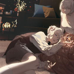 This is a pixiv picture whose title is 2B&9S.