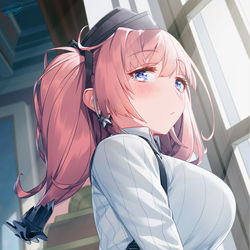 This is a pixiv picture whose title is 窓際アトランタ.