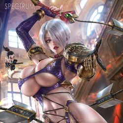 This is a pixiv picture whose title is Ivy of soulcalibur.