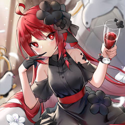 This is a pixiv picture whose title is 依頼練習：セト.