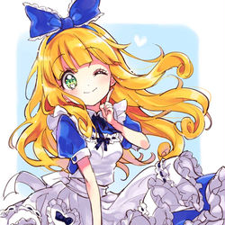 This is a pixiv picture whose title is 不思議の国のぽぽろん.