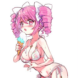 This is a pixiv picture whose title is 水着ぴの.