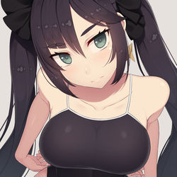 This is a pixiv picture whose title is 水着もな.
