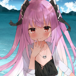 This is a pixiv picture whose title is 水着る.