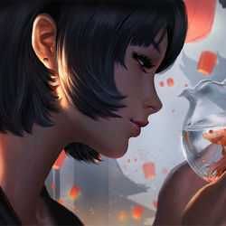 This is a pixiv picture whose title is 新年贺图~.