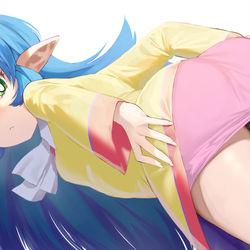 This is a pixiv picture whose title is 夜叉姫ちゃん２.