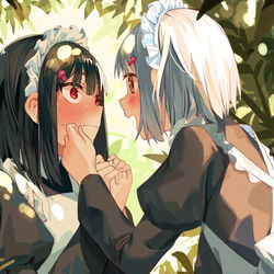This is a pixiv picture whose title is 近い.