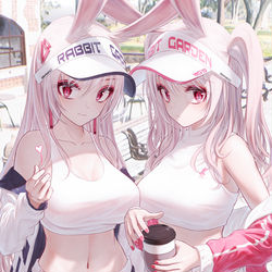 This is a pixiv picture whose title is Li-za & Li-ne.