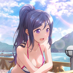 This is a pixiv picture whose title is ダイブいい感じな松浦さん.