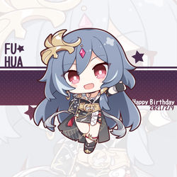 This is a pixiv picture whose title is Happy Birthday Fu Hua (´▽｀)♪.