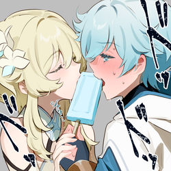 This is a pixiv picture whose title is 🍧🍨🍦.