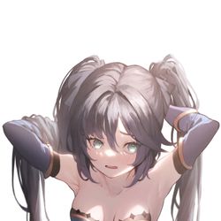 This is a pixiv picture whose title is MONA.