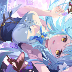 This is a pixiv picture whose title is 花.