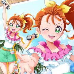 This is a pixiv picture whose title is まなつちゃん.